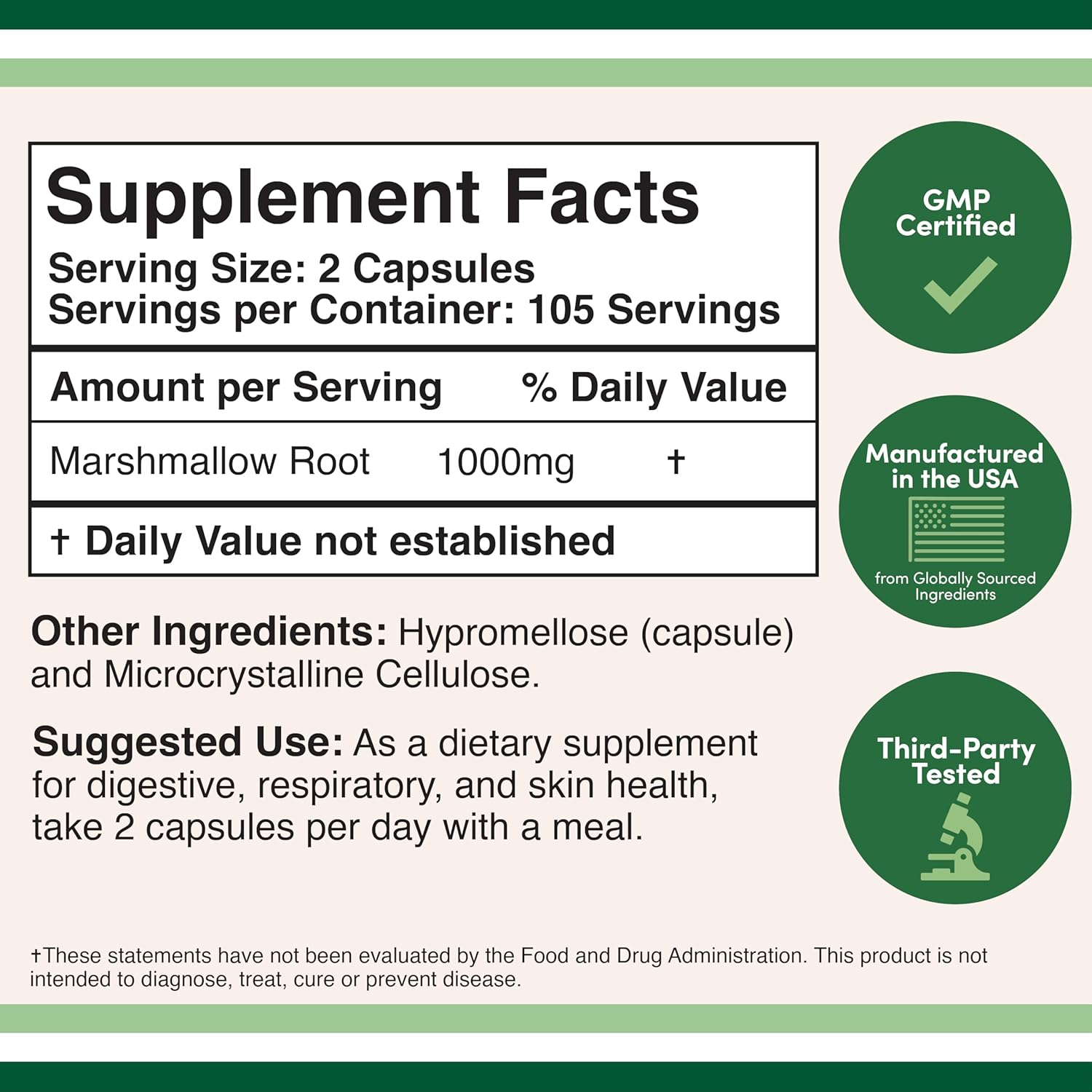 DW Marshmallow Root (210 Capsules)-1