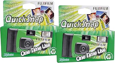 Fujifilm Superia Xtra 400 VV Type 27 Exp QuickSnap Disposable Camera x2 Pack