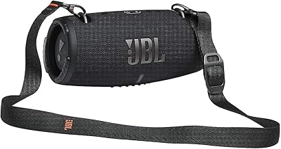 JBL Xtreme 3 Wireless Portable Waterproof Speaker and Charging Cable with Bluetooth, Black