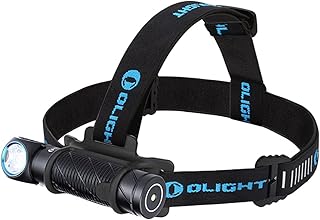 OLIGHT Perun 2 Head Torch 2500 Lumens Rechargeable LED Headlamp, Multi-use Right Angle Head Torch ​Pocket Light Bright Waterproof Flashlight with Headband, Perfect for Night Camping, Running, Hiking