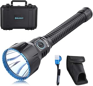 OLIGHT Javelot Turbo Tactical Torch 1300 Lumens Led Rechargeable Torch 1300 Meters Throw Led Powerful Flashlight Rechargeable Super Bright Torch with MCC3 Charging Cable