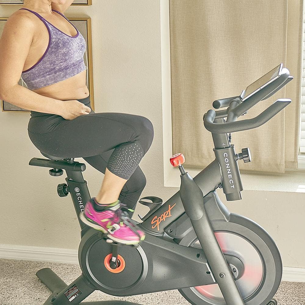 Echelon Connect Sport Smart Exercise Bike with 7kg front flywheel + 45 days free Echelon membership-7