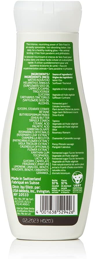 Weleda Skin Food Body Lotion, Rich Body Moisturiser & Dry Skin Cream, Organic Sunflower Seed Oil & Shea Butter, Soothing Body Cream Moisturiser, Body Lotion for Men & Women by Weleda Skin Care - 200ml-3