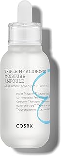 COSRX Hydrium Triple Hyaluronic Moisture Ampoule, 40ml | Hyaluronic Acid Viscous Serum | Korean Skin Care, Vegan, Cruelty Free, Paraben Free, CPNP Registered