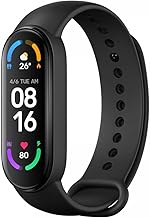 Xiaomi Mi Smart Band 6-1.56'' AMOLED Touch Screen, SPO2, Sleep Breathing Tracking, 5ATM Water Resistant, 14 Days Battery Life, 30 Sports Mode, Fitness, Steps, Sleep, Heart Rate Monitor [Official UK]