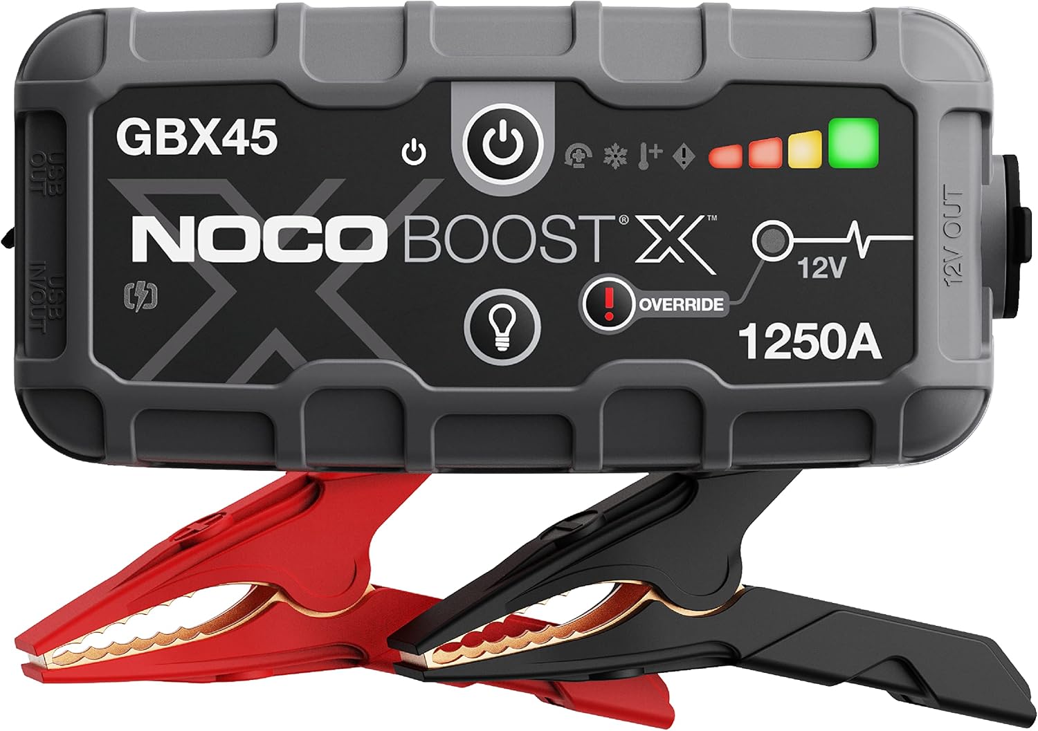 NOCO Boost X GBX45 1250A 12V UltraSafe Portable Lithium Car Jump Starter, Heavy-Duty Battery Booster Power Pack, Powerbank Charger, and Jump Leads for up to 6.5 L Petrol and 4.0 L Diesel Engines-0