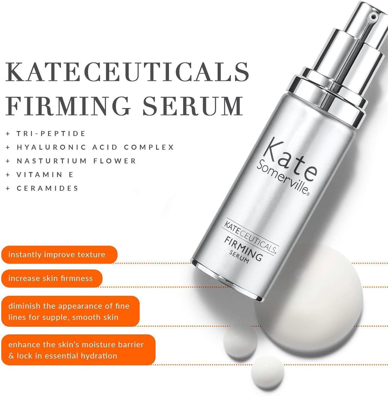 Kate Somerville KateCeuticals Firming Serum, Advanced Anti-Ageing Plumping & Firming Treatment, 0.3ml-2