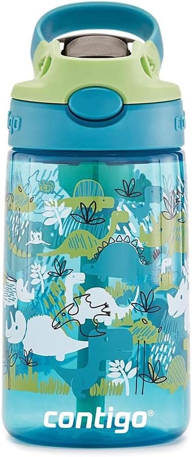 Contigo Kids Water Bottle Easy Clean Autospout with Straw, BPA-free stainless steel drinking bottle, 100% leak-proof, easy to clean, ideal for daycare-2