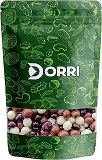 DORRI Assorted Chocolate Coffee Beans 250g | Dark Chocolate Coffee Beans, Milk Chocolate Coffee Beans, White Chocolate Coffee Beans - Mixed Chocolate, Party Snacks, Chocolate Gifts (From 100g - 3kg)