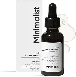 Minimalist Hair Density Serum 18% | With Procapil, Capixyl, Redensyl, Anagain & Baicapil For Hair Fall Control | Women & Men | 30 ml