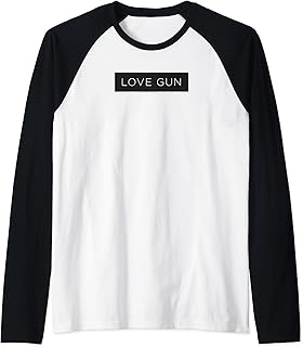 KISS - Love Gun Block Raglan Baseball Tee