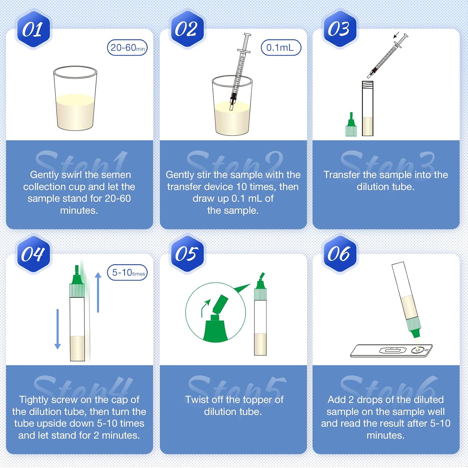 Easy@Home Male Fertility Sperm Test: Indicates Normal or Low Sperm Count | Convenient Accurate Private-4