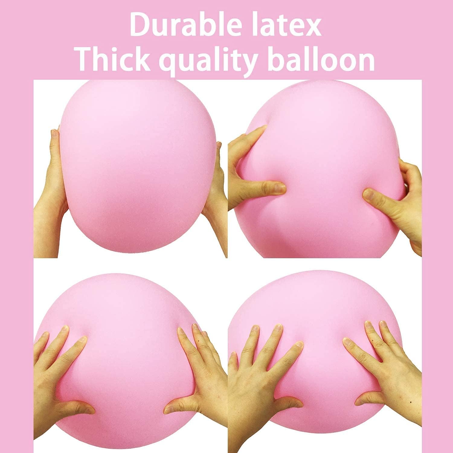 GuassLee 30pcs Pastel Balloons 18 inch Large Pastel Balloons Big Round Pastel Jumbo Latex Balloons for Birthday Wedding Baby Shower Event Decorations-5