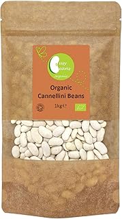 Organic Cannellini Beans -Certified Organic- by Busy Beans Organic (1kg)