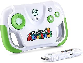 LeapFrog LeapLand Adventures, Game Console, Educational Games Console with 150+ Learning Activities, Handheld Gaming Console with Letters, Shapes and Numbers, 3 Years+,Multicolor,2.6 x 14.5 x 9.2 cm