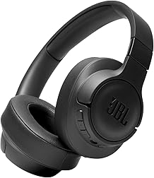 JBL Tune 760NC Wired and Wireless Over-Ear Headphones with Built-In Microphone, Active Noise-Cancelling and Hands-Free Controls, Black