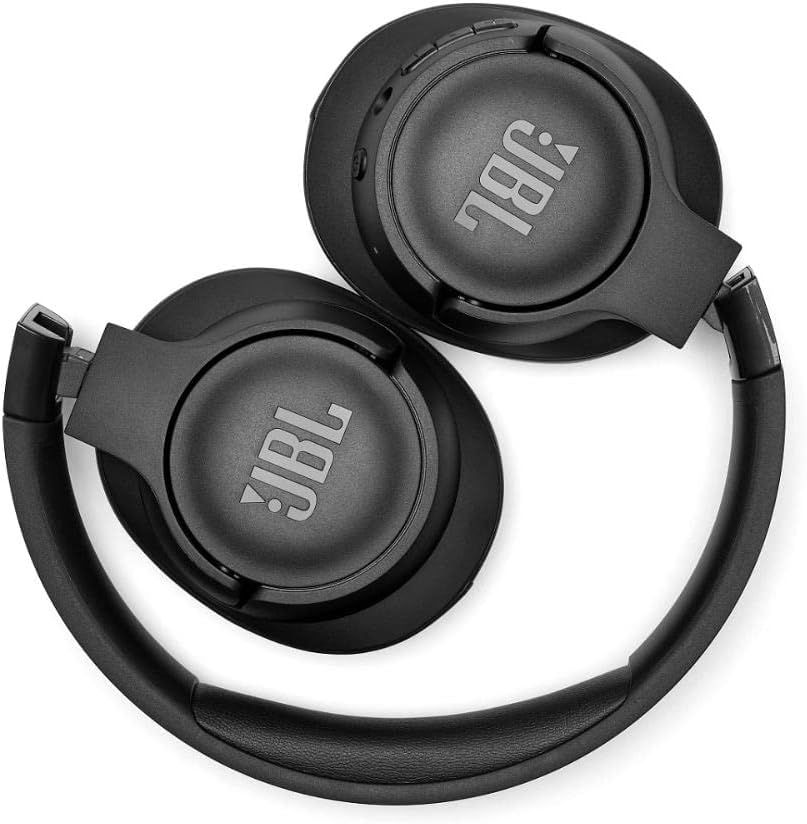 JBL Tune 710BT Wired and Wireless Over-Ear Headphones with Built-In Microphone, Multi-Point Connection and Hands-Free Controls, Black-1