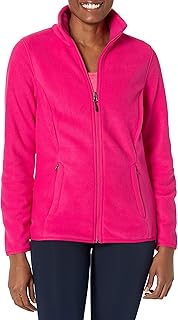 Amazon Essentials Women's Classic-fit Long-Sleeved Full Zip Polar Soft Fleece Jacket (Available in Plus Size)