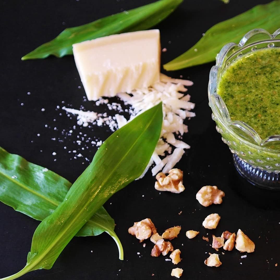 Wild Garlic (250g, 8.8oz), Bear Garlic 100% Natural, Wild Garlic Leaves Without additives, Wild Garlic Spice-6