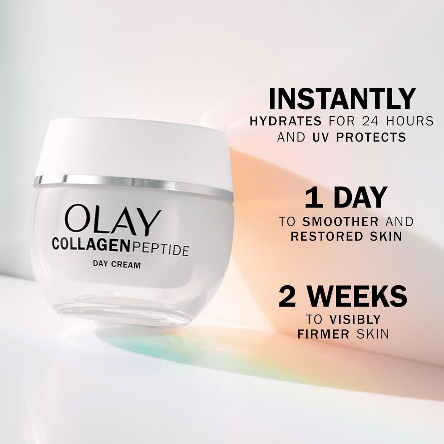 Olay Collagen Peptide Face Moisturiser Day Cream SPF 30, Skincare with Niacinamide 99% Purity and Antioxidant Vitamin E Advanced Anti Aging Skin Care: Strengthens, Restores, Hydrates, 50ml-2