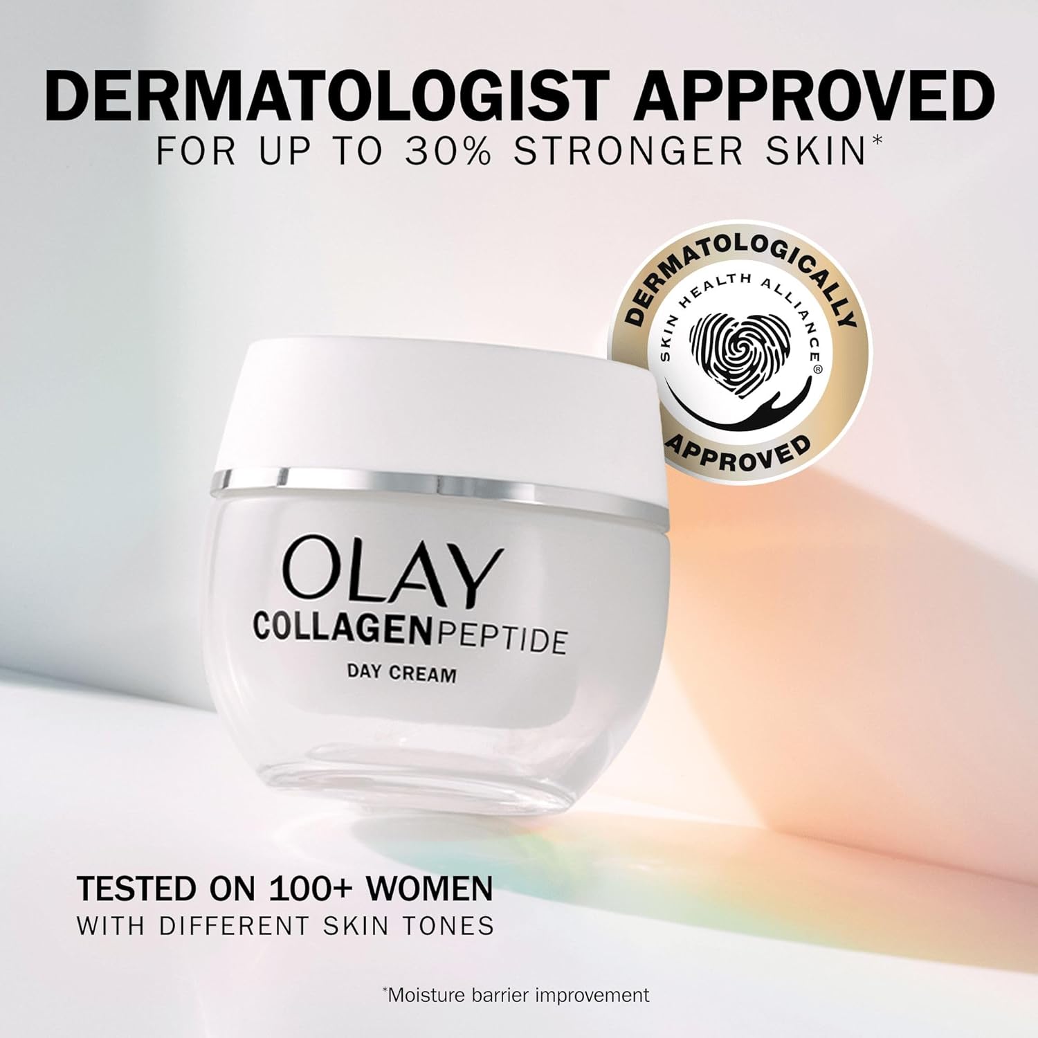 Olay Collagen Peptide Face Moisturiser Day Cream SPF 30, Skincare with Niacinamide 99% Purity and Antioxidant Vitamin E Advanced Anti Aging Skin Care: Strengthens, Restores, Hydrates, 50ml-6