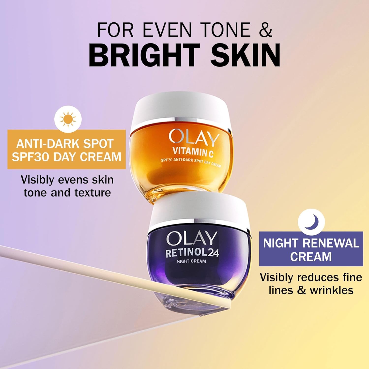 Olay Vitamin C Face Moisturiser Day Cream SPF 30, Skincare with Niacinamide 99% Purity Brightening Skin Care: Anti-Dark Spot Action, Evens, Hydrates Non-Greasy, Non-Sticky 50ml-7