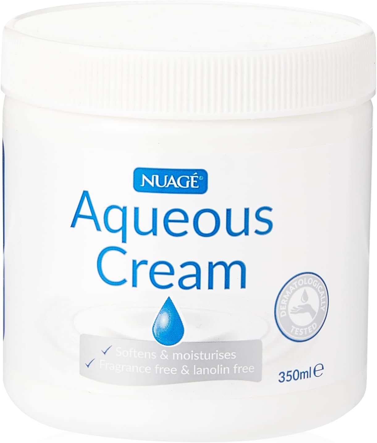 NUAGE® AQUEOUS CREAM, FRAGRANCE FREE, 350ml-0