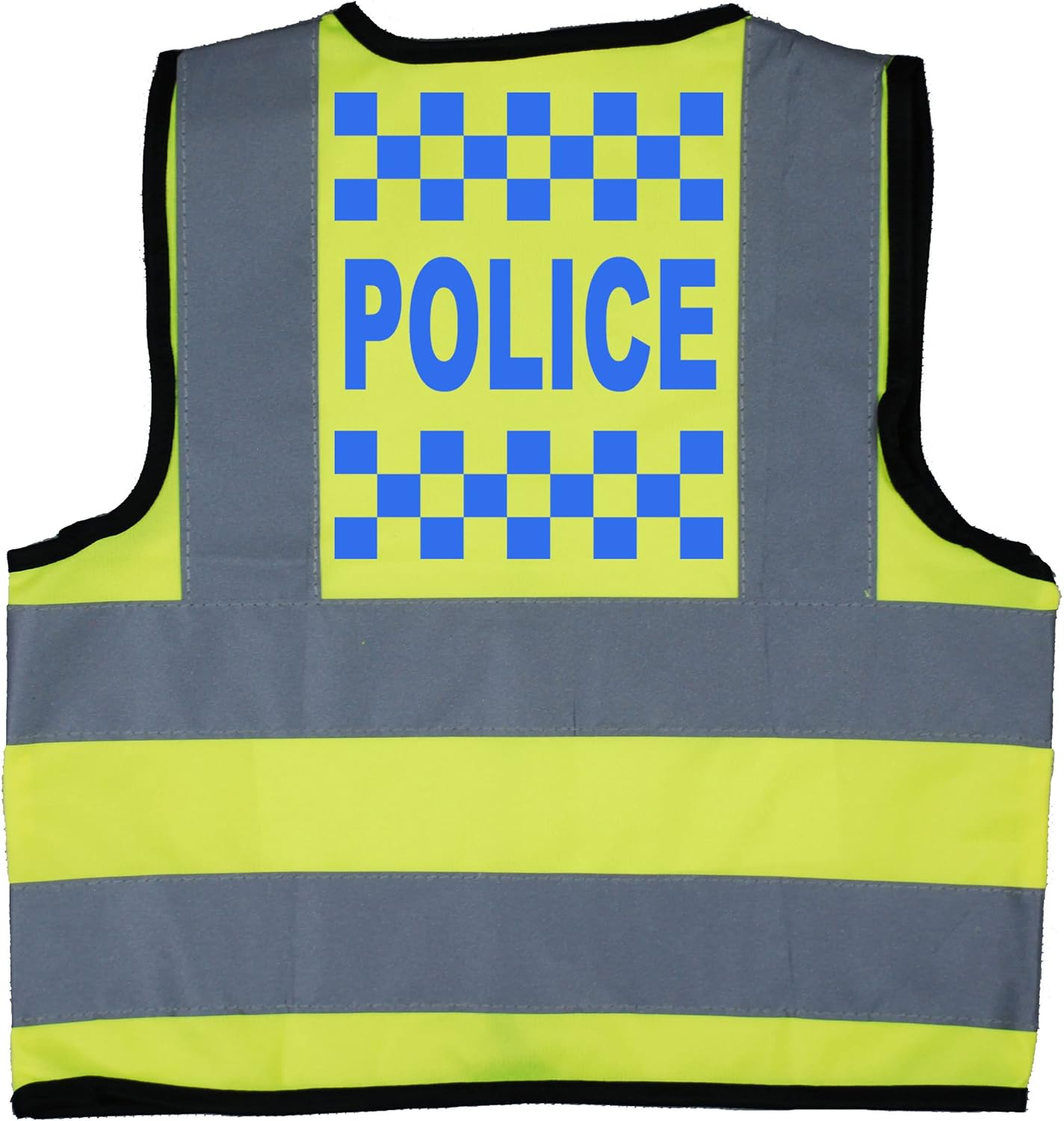 Acce Products Police Baby/Children/Kids Hi Vis Safety Jacket/Vest Sizes 0 to 8 Years Optional Personalised On Front-0