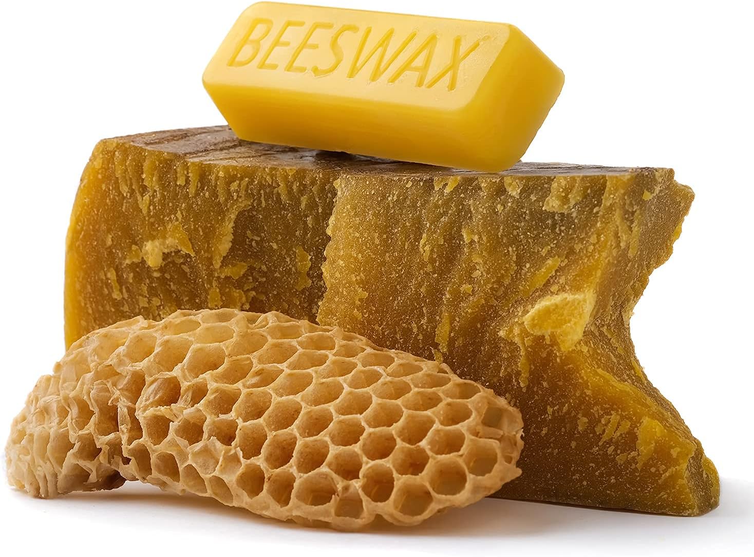 Eco Lux 8 Beeswax Blocks 100% Pure Natural Organic Bees wax 180g-7