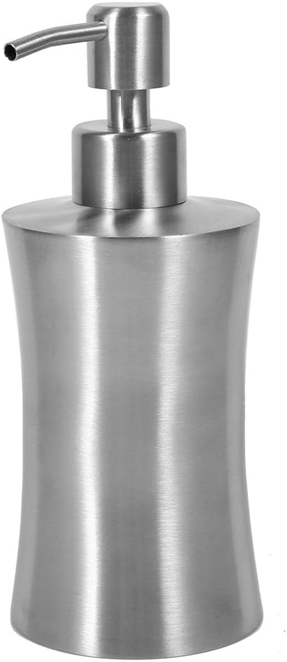 TOPINCN Soap Dispenser,1pc 304 Stainless Steel Pump Lotion Dispenser Liquid Bottle Container Shampoo Box 400ml/250ml/220ml (400ml)-0