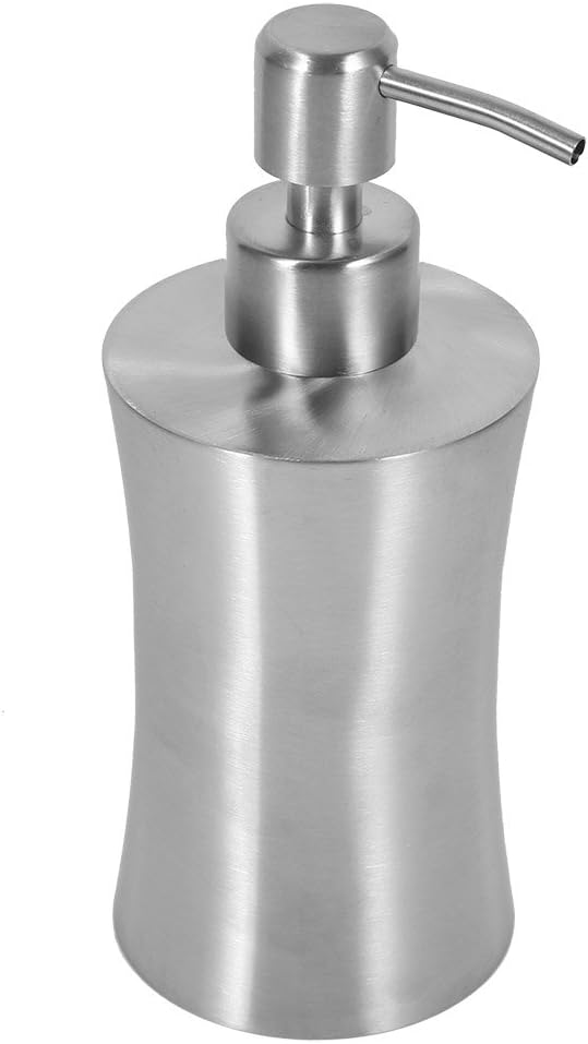 TOPINCN Soap Dispenser,1pc 304 Stainless Steel Pump Lotion Dispenser Liquid Bottle Container Shampoo Box 400ml/250ml/220ml (400ml)-5