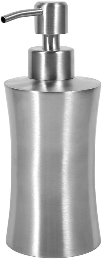 TOPINCN Soap Dispenser,1pc 304 Stainless Steel Pump Lotion Dispenser Liquid Bottle Container Shampoo Box 400ml/250ml/220ml (400ml)-6