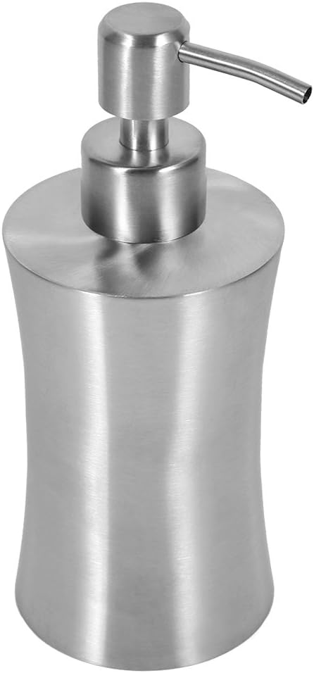 TOPINCN Soap Dispenser,1pc 304 Stainless Steel Pump Lotion Dispenser Liquid Bottle Container Shampoo Box 400ml/250ml/220ml (400ml)-8