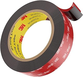 Emitever Double Sided Tape, Double Sided Tape Heavy Duty Mounting Tape, 23 FT*0.6 Inch Double Sided Sticky Tape, Strong Adhesive Waterproof Foam Tape for Automotive, Home Decor