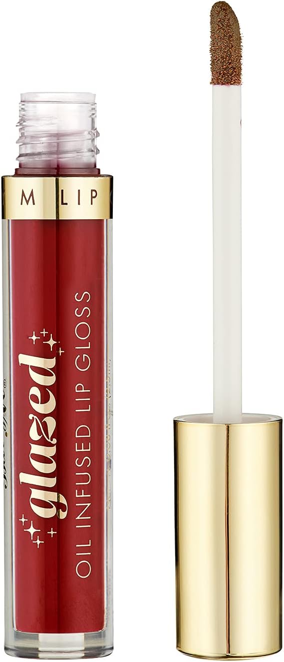 Barry M Glazed Oil Infused Red Lip Gloss, So Intriguing, Red, infused with plum and almond oil-0