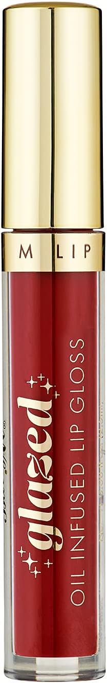 Barry M Glazed Oil Infused Red Lip Gloss, So Intriguing, Red, infused with plum and almond oil-1