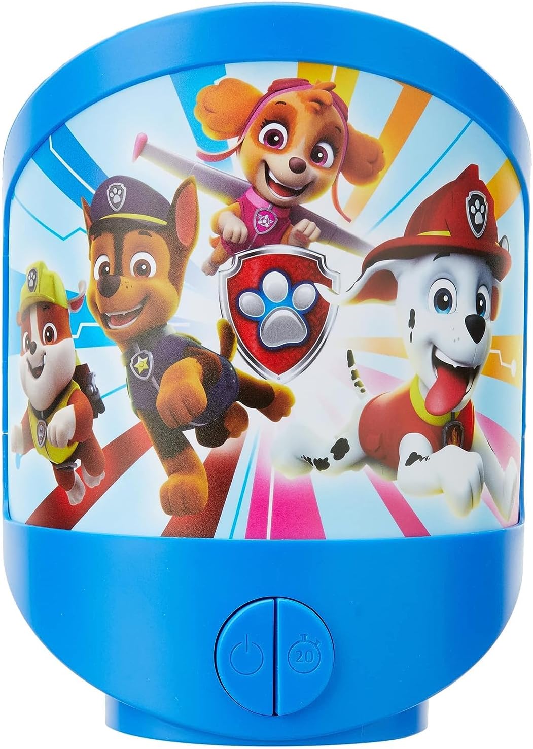 Lexibook NLJ20PA Paw Patrol Night Children's Room, Soft Light, Battery Operated, Cartoon-0