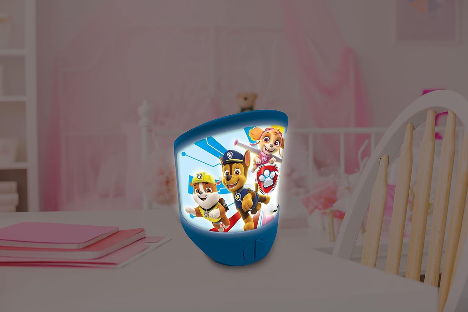 Lexibook NLJ20PA Paw Patrol Night Children's Room, Soft Light, Battery Operated, Cartoon-5