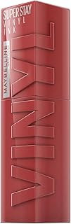 Maybelline New York Lip Colour, Smudge-free, Long Lasting up to 16h, Liquid Lipstick, Shine Finish, SuperStay Vinyl Ink, 35 Cheeky