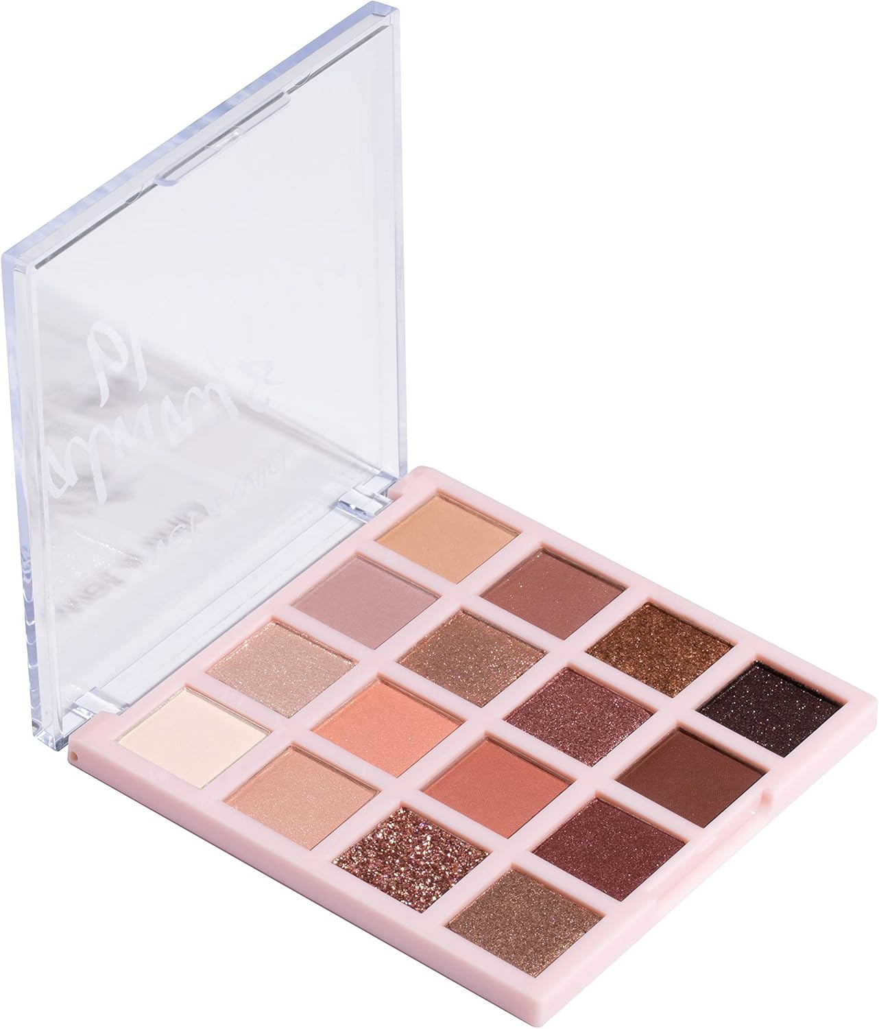 Wet n Wild Always Blushin' Eyeshadow Palette, Blendable Neutral Eye Shadows with Matte, Sparkle, Glitter Finishes for Soft Glam Looks, Nude Eyeshadow Palette with 16 Ultra-Pigmented Shades-2