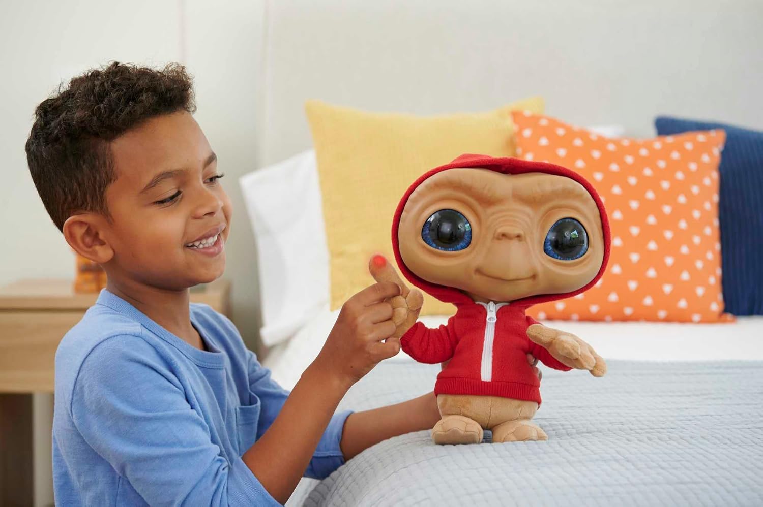 Mattel ​E.T. The Extra-Terrestrial 40th Anniversary Plush Figure with Lights and Sounds, Soft Toy for Gifts and Collectors, HHX97-1