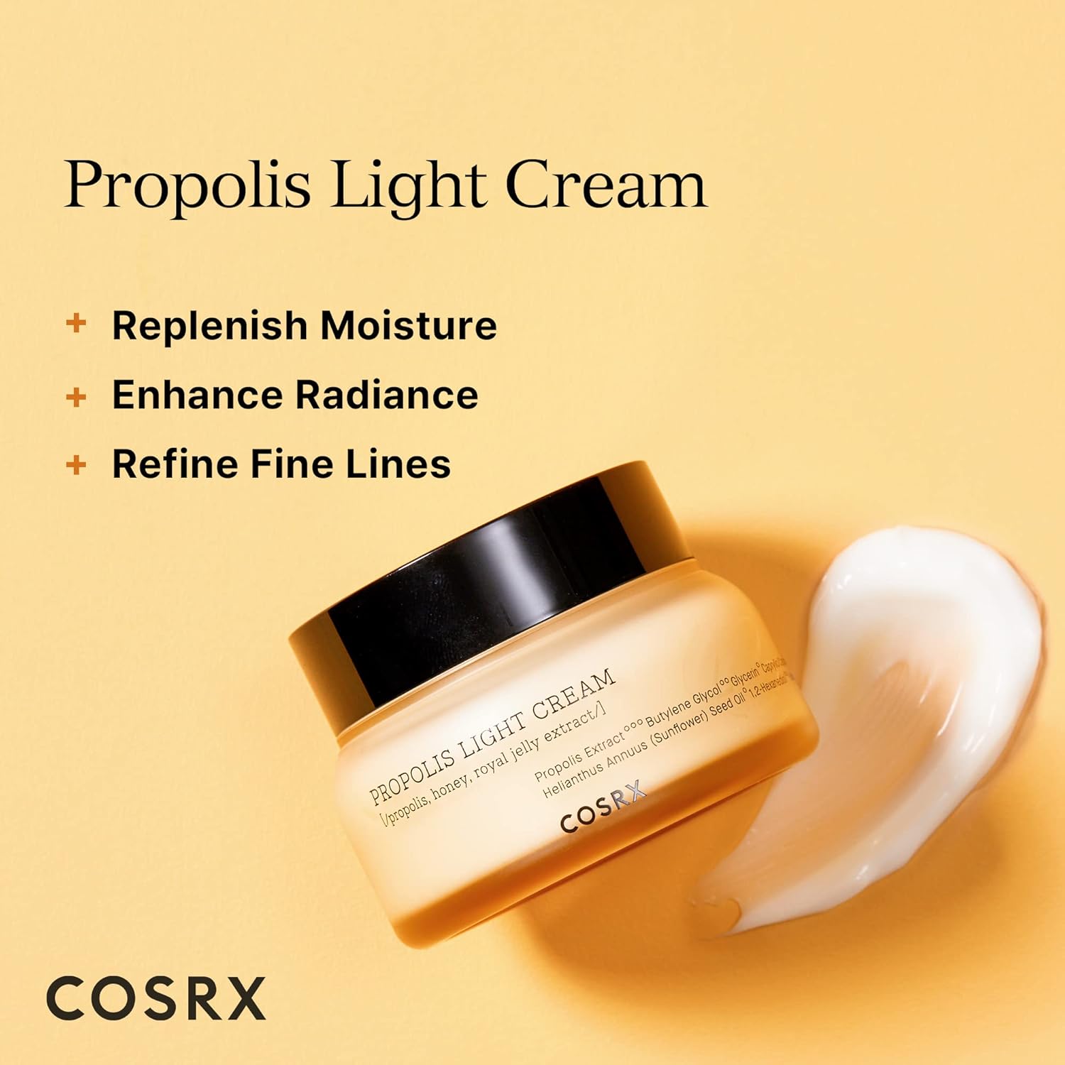 COSRX Full Fit Propolis Light Cream, 2.19 fl.oz / 65ml | Hydrating | Korean Skin Care, Paraben Free-2