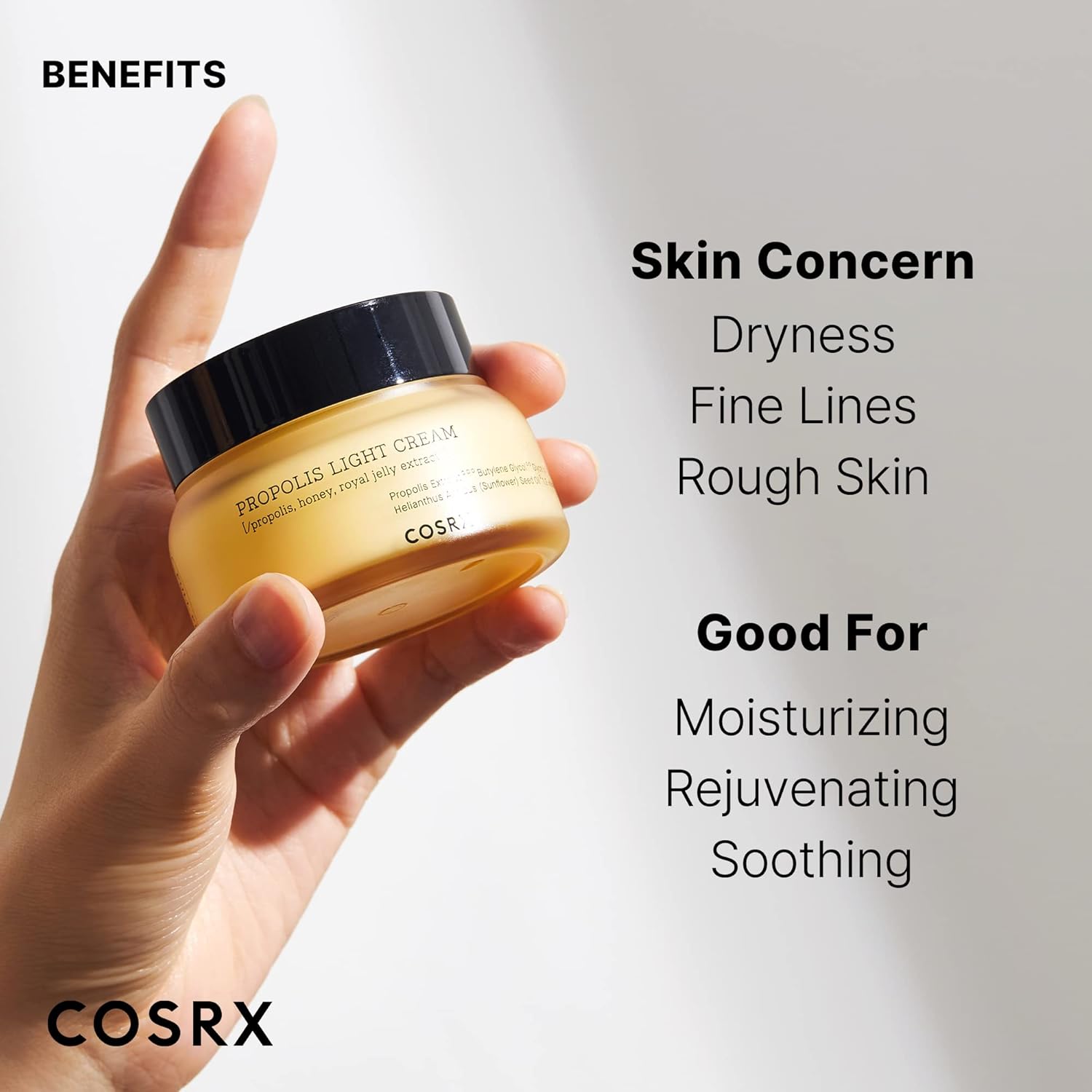 COSRX Full Fit Propolis Light Cream, 2.19 fl.oz / 65ml | Hydrating | Korean Skin Care, Paraben Free-4