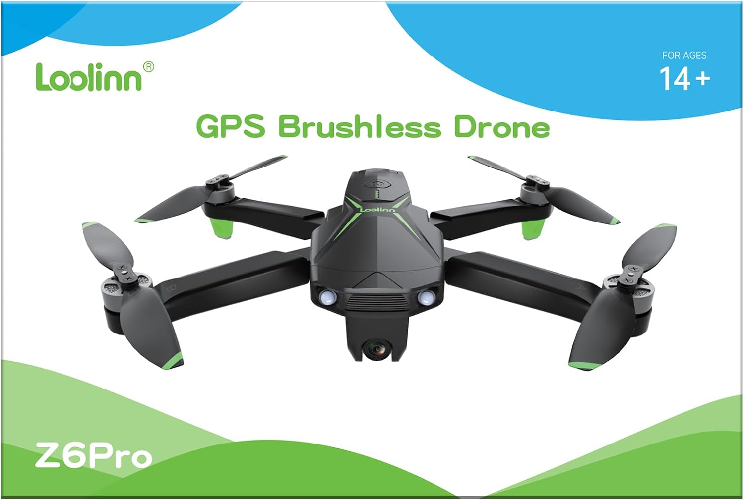 Loolinn | Drone with Camera 4K for Beginners as Gift - Under 250g, 50 minutes Flight Time, Two Batteries, 4K Fotos, 2K Videos, GPS Intelligent Return, C0 class - GPS Drone (Gift Idea)-8