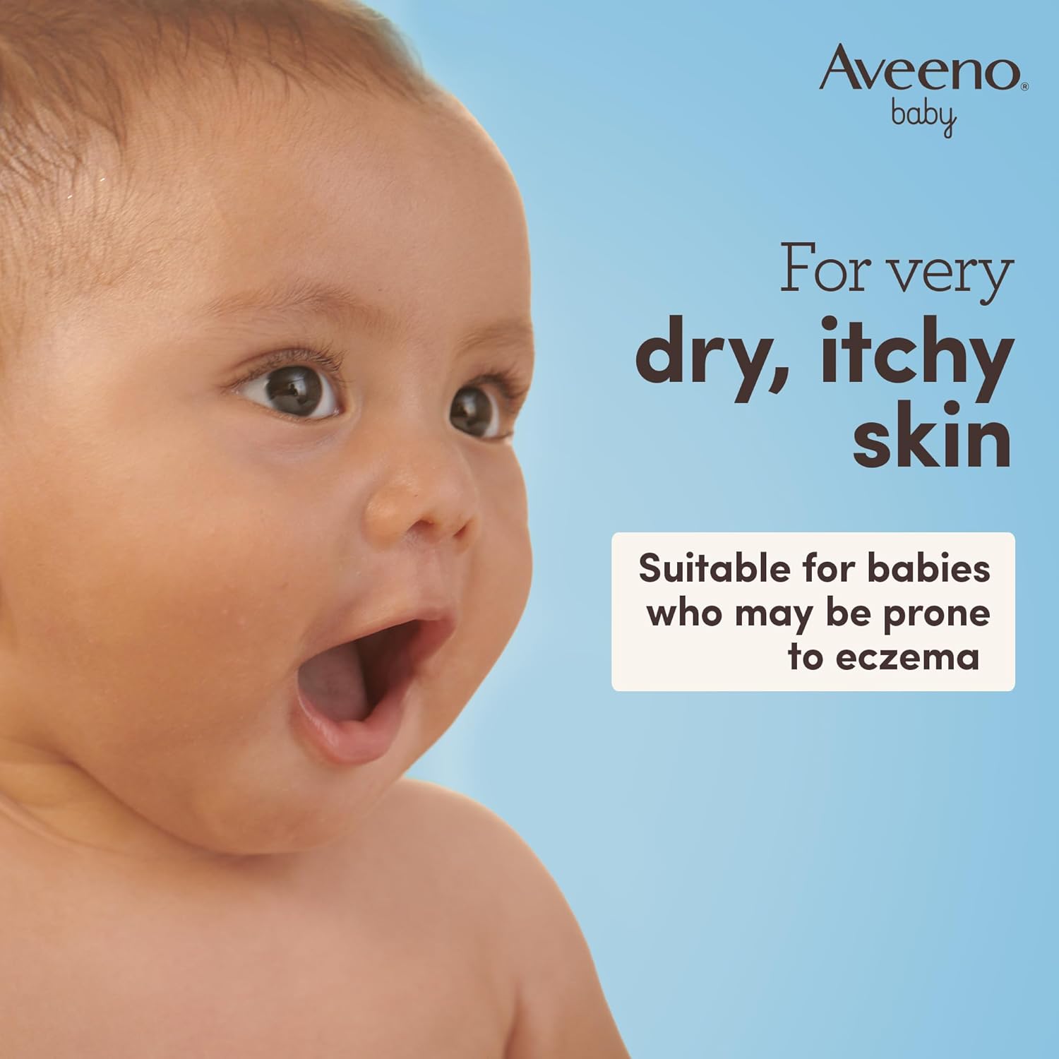 Aveeno Baby Dermexa Moisturising Wash (1x 250ml), Soothing Unscented and Soap-Free Baby Body Wash Developed to Gently Cleanse Delicate Skin, for Babies with Very Dry, Itchy Skin and Prone to Eczema-3