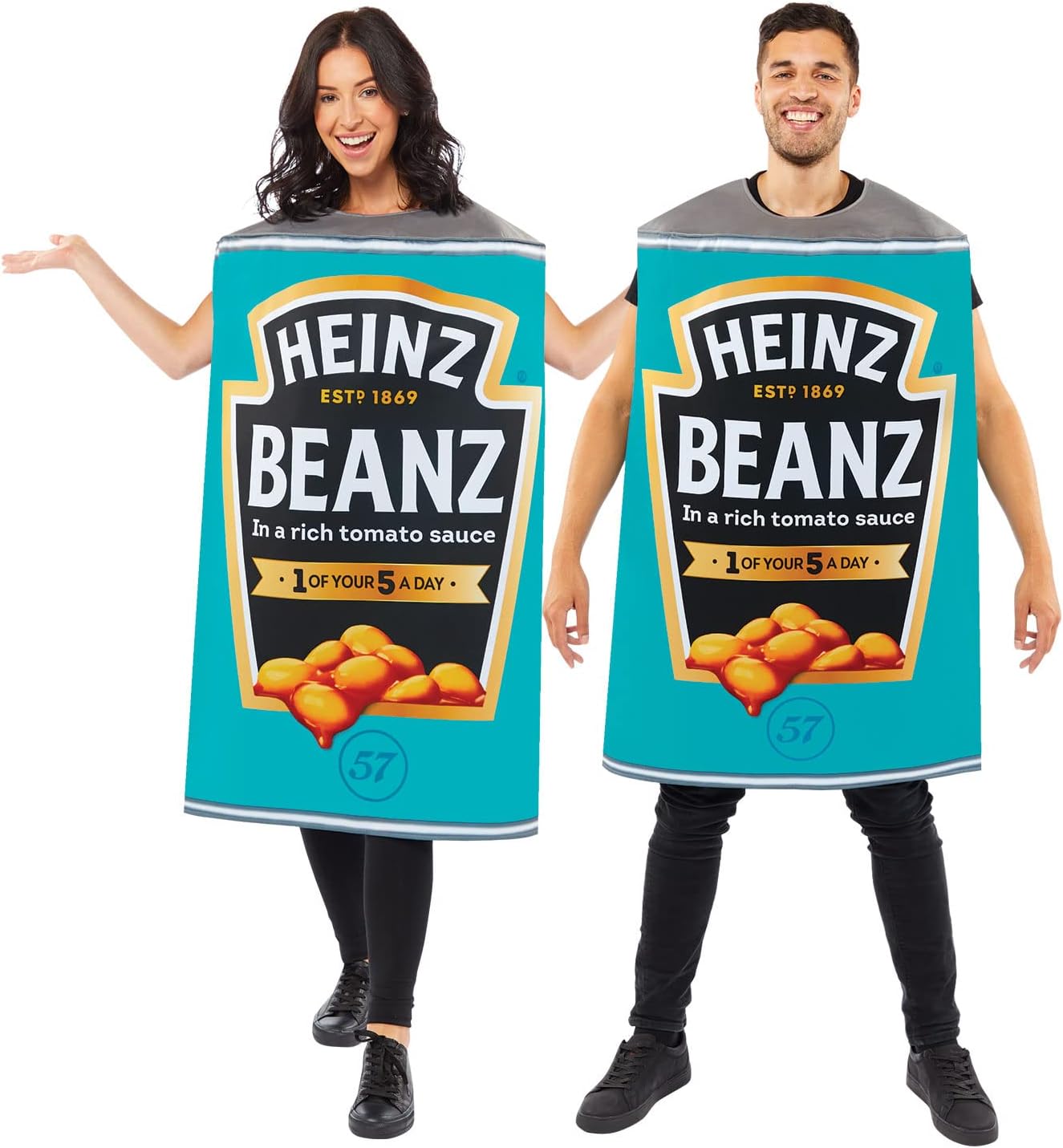 (PKT) (9913348) Adult Heinz Beanz Tabard Costume Tabard (Standard)-0