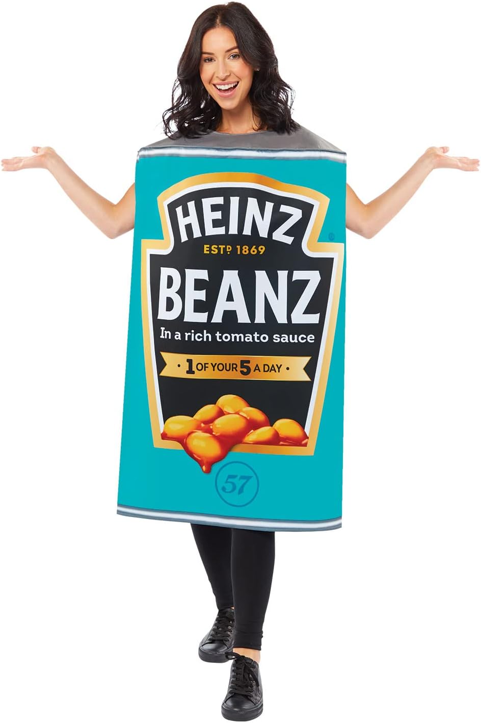 (PKT) (9913348) Adult Heinz Beanz Tabard Costume Tabard (Standard)-2