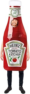 (PKT) (9913345) Adult Heinz Ketchup Bottle Costume Tabard (Standard)