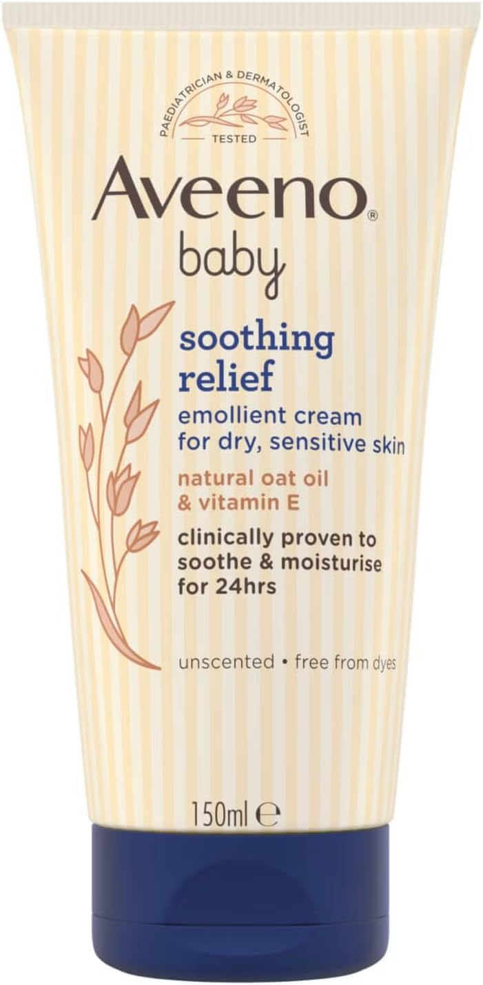 Aveeno Baby Soothing Relief Emollient Cream 150 ml-0