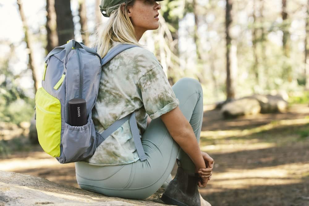 Sonos Roam SL. Experience size-defying sound at home and on the go with this lightweight, outdoor-ready portable speaker with up to 10 hours of battery life and AirPlay2 compatible. (white)-7